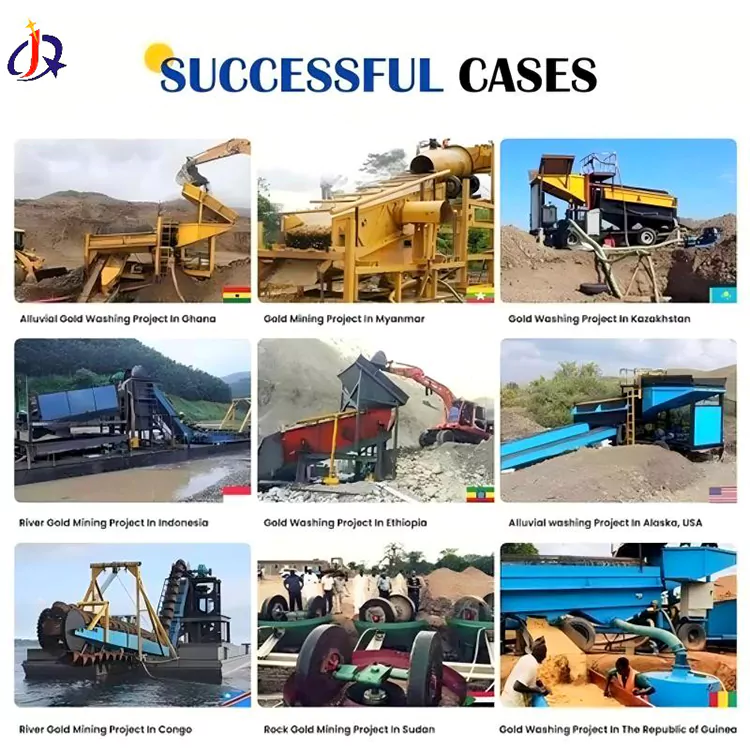 Land Sand Gold Mining Equipment